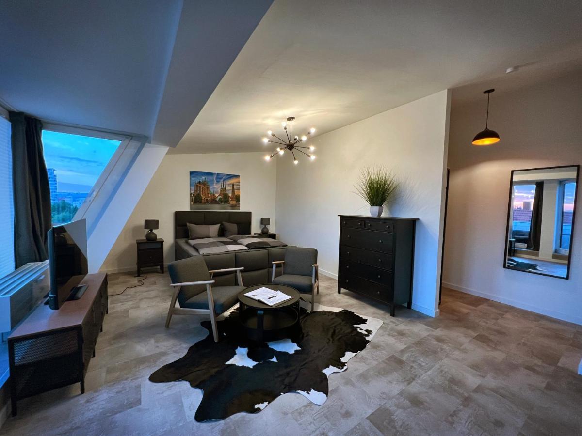 Talgarten Penthouse 1 Erfurt Bagian luar foto