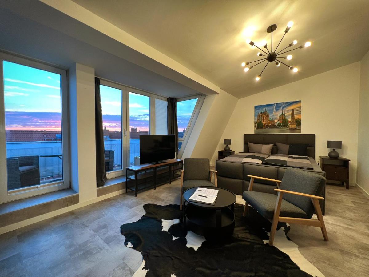 Talgarten Penthouse 1 Erfurt Bagian luar foto
